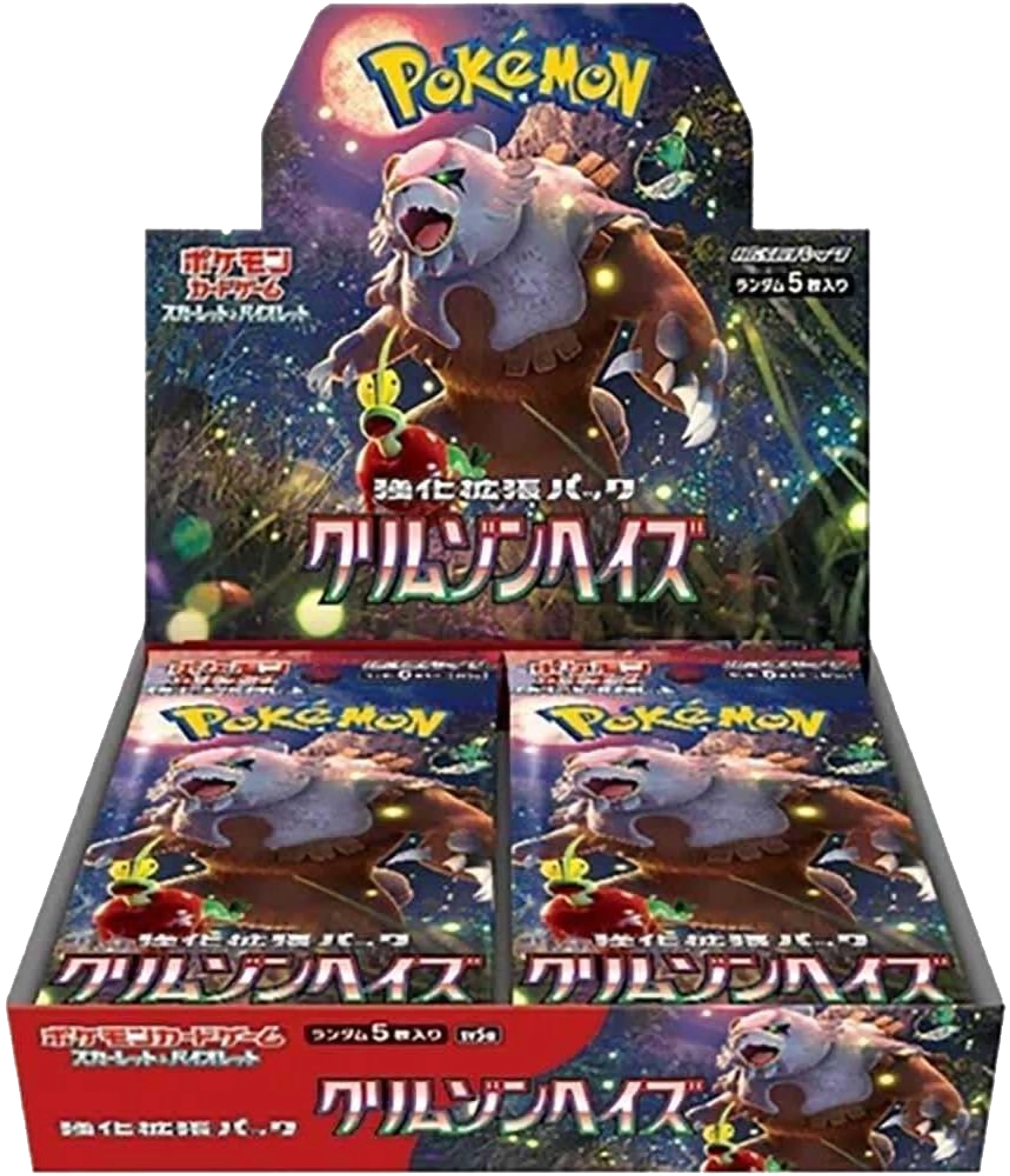 Product image of Pokemon Scarlet & Violet Crimson Haze Box (sv5a) - 1