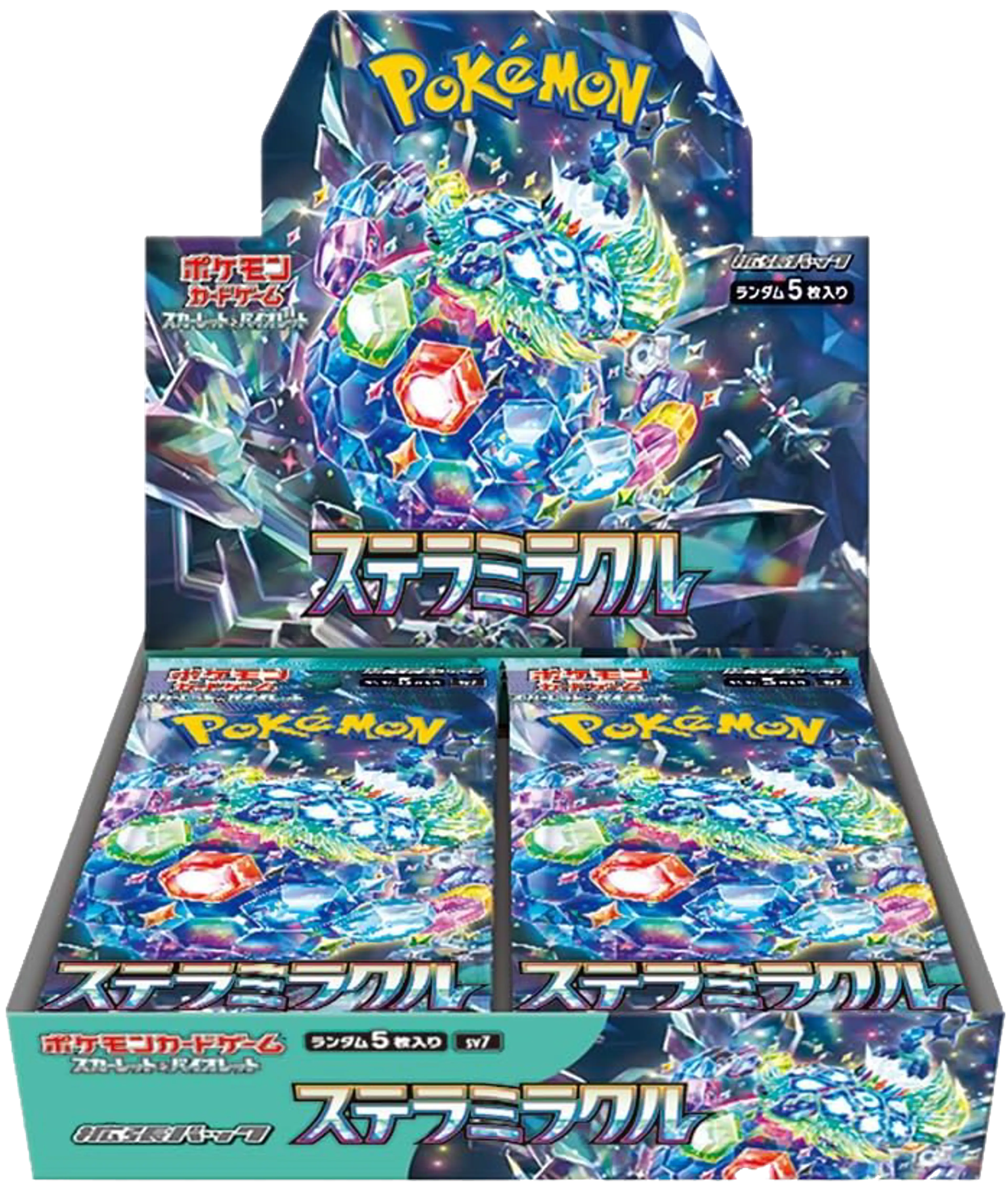 Product image of Pokemon Scarlet & Violet Stellar Miracle Box (sv7) - 1