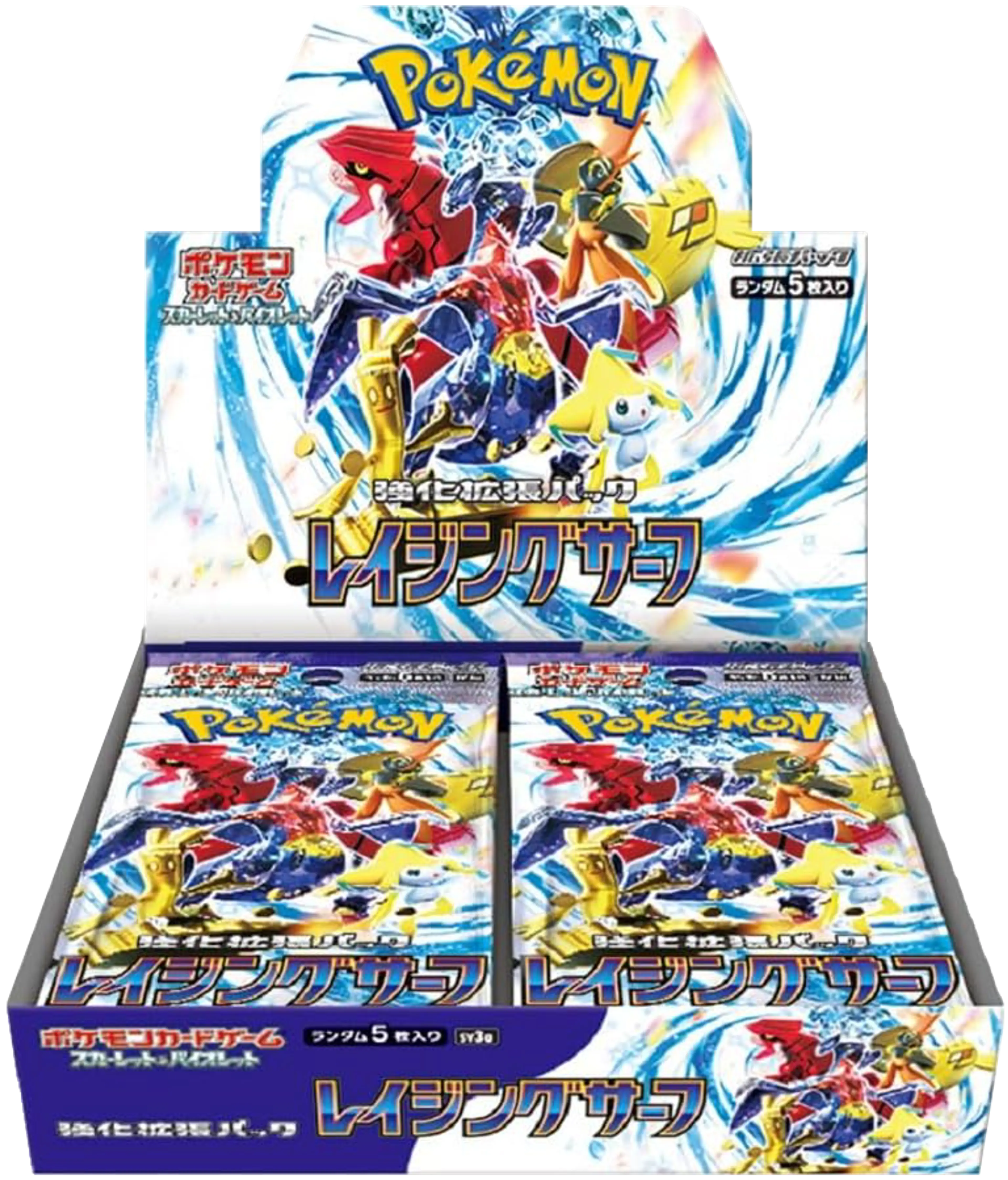 Product image of Pokemon Scarlet & Violet  Raging Surf Box (sv3a) - 1