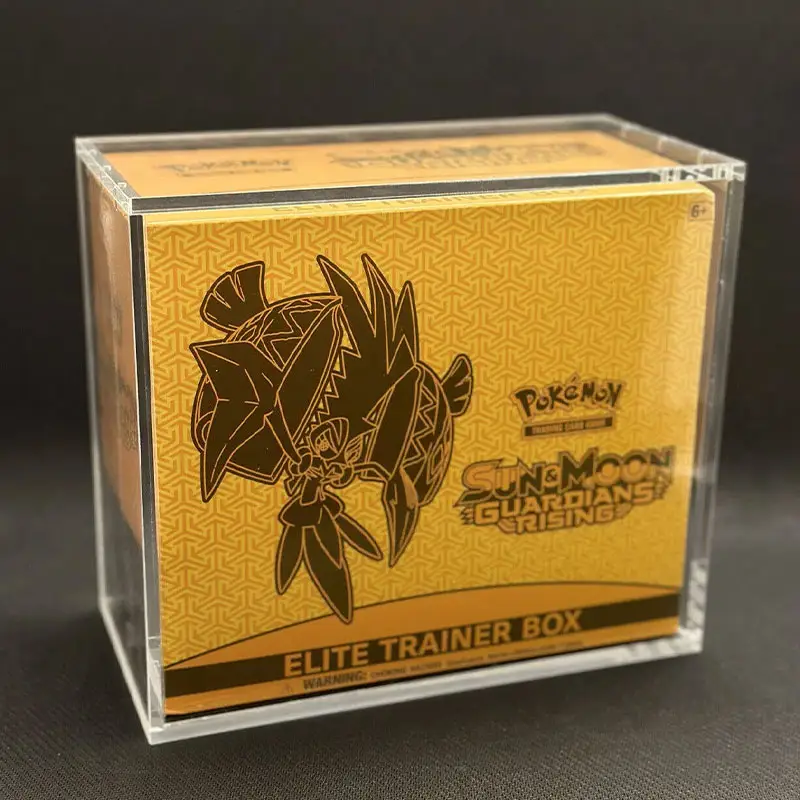 Protection Plexi Pour Pokemon Elite Trainer Box Plus (ETB) – TCG-Cases.de