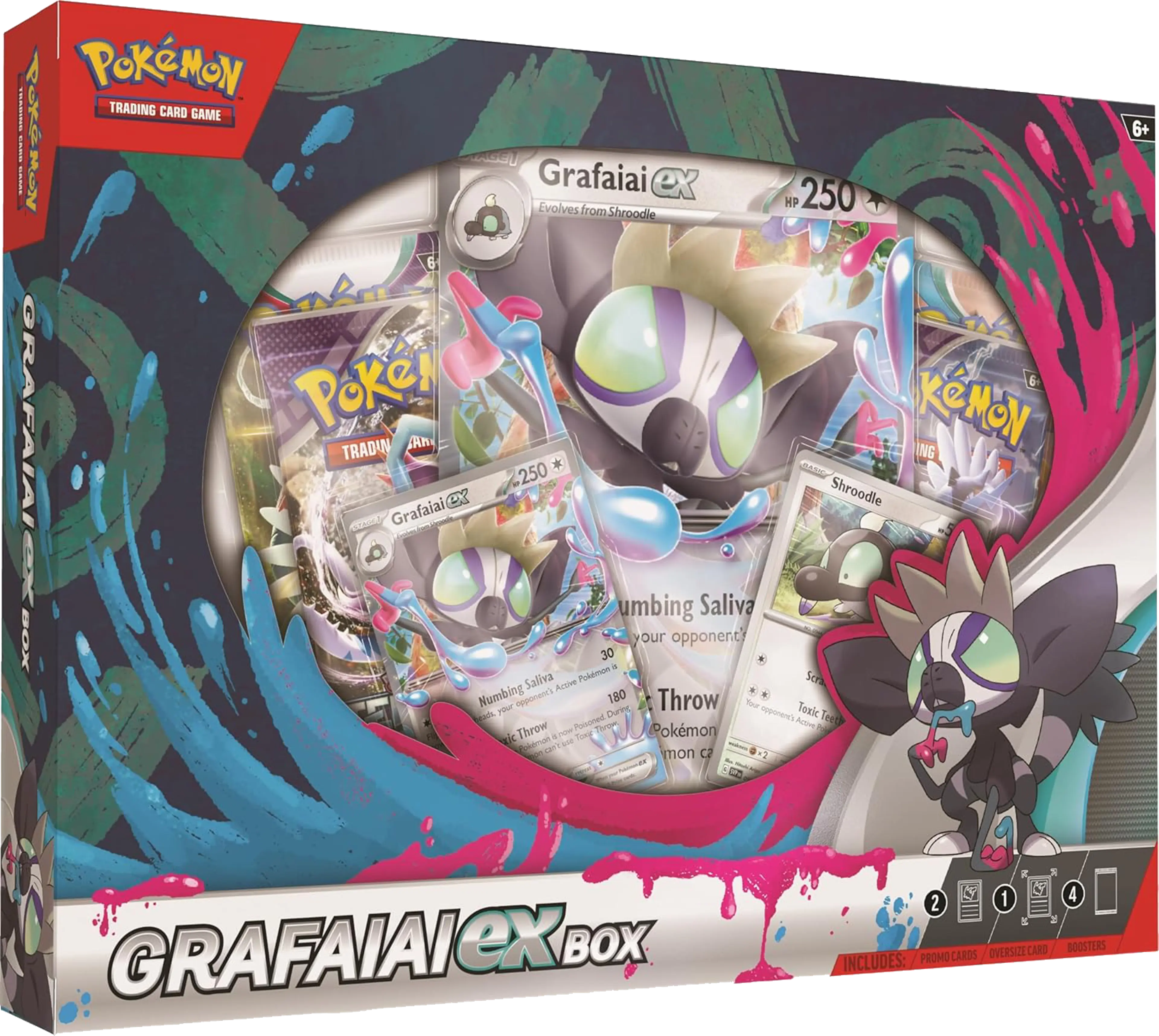 Product image of Pokemon Scarlet & Violet  Grafaiai ex Box - 1