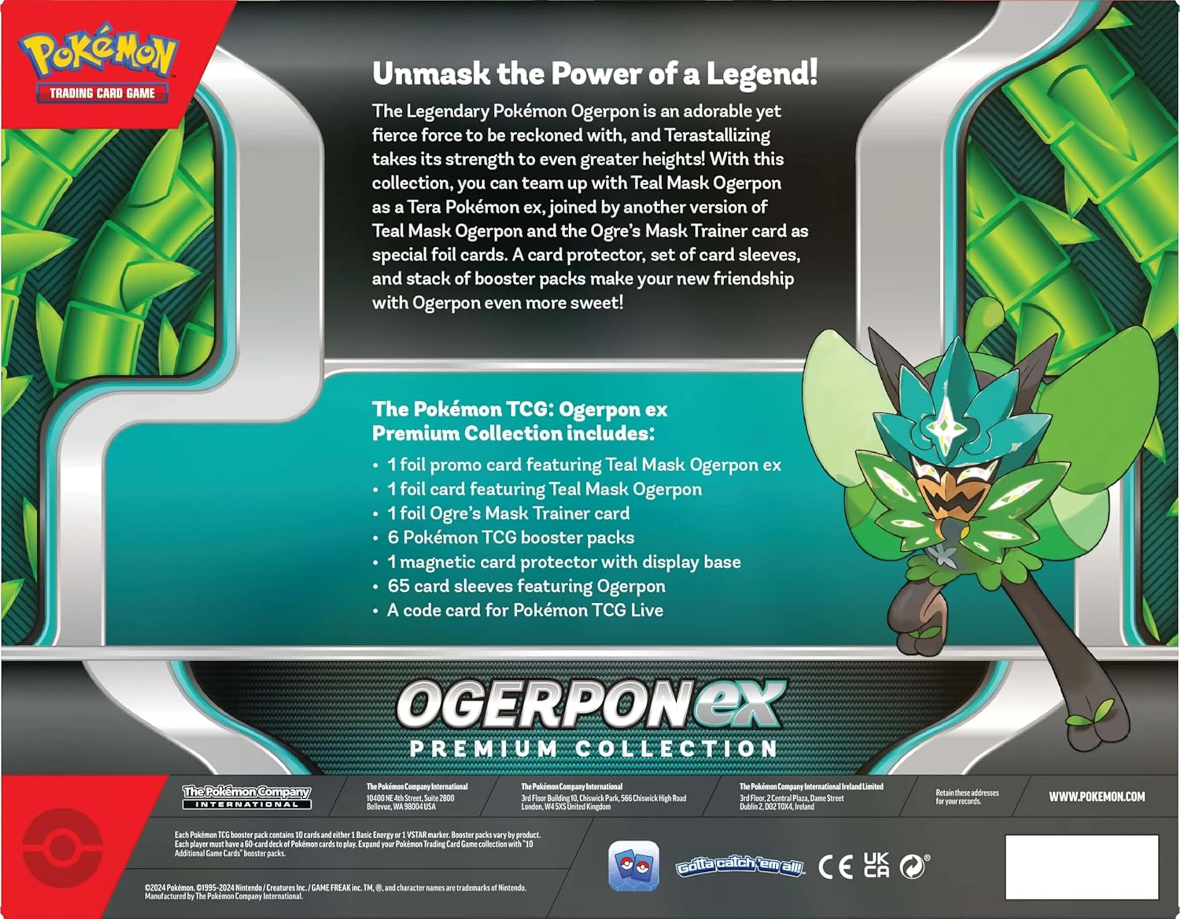 Product image of Pokemon Scarlet & Violet  Ogerpon ex Premium Collection - 3