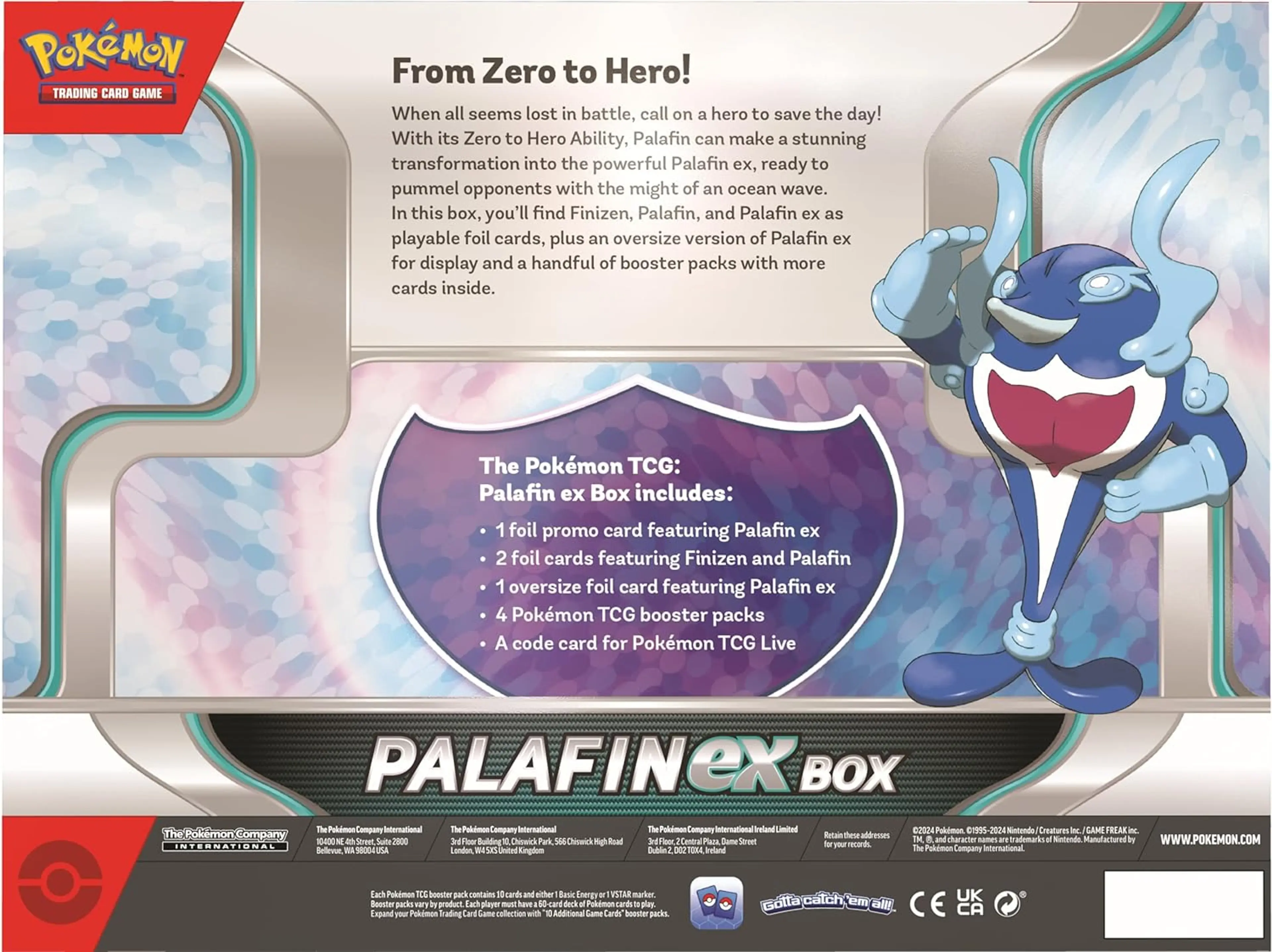 Product image of Pokemon Scarlet & Violet  Palafin Ex Box - 3