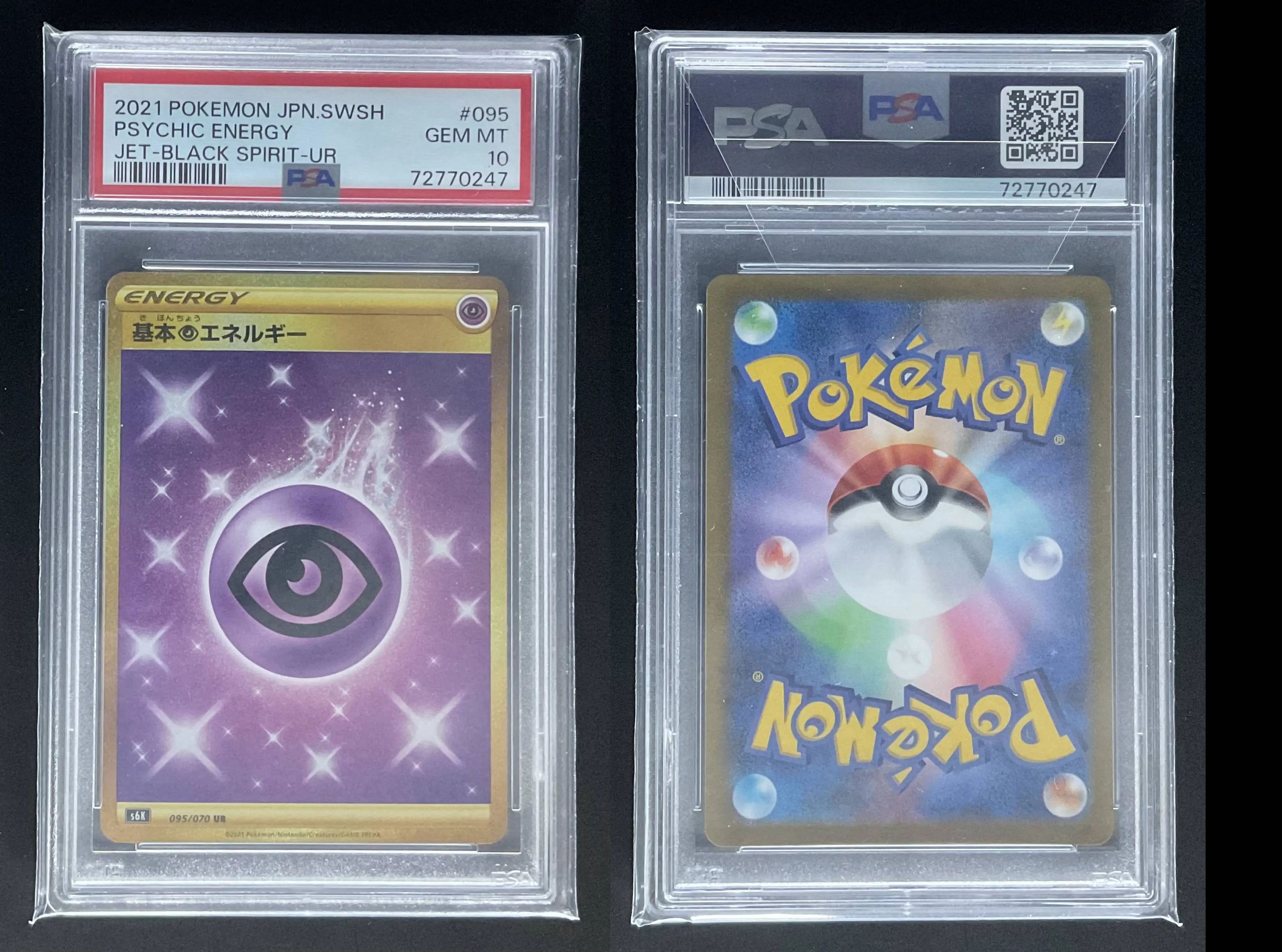 Product image of Pokemon Graded PsychicEnergy (SWSH 095) - PSA 10 - 1